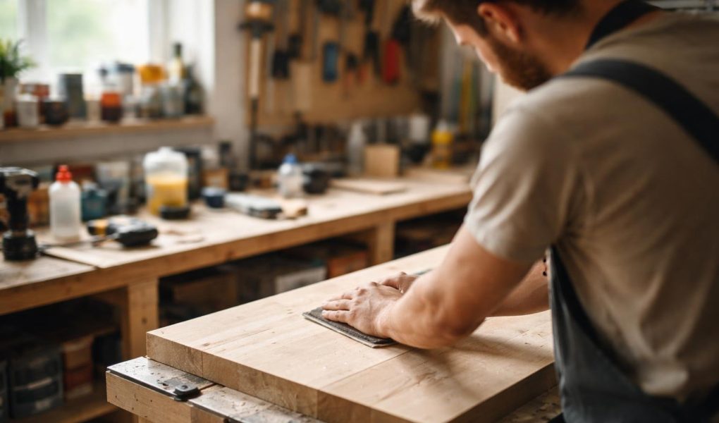 atelier-bricolage-ouvrier-bois-outils