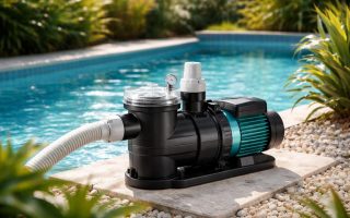 pompe-moderne-piscine-plantes-ajourées