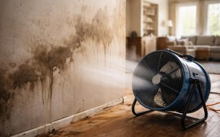 mur-platre-taches-humidite-ventilateur