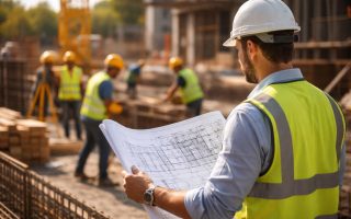 chantier-ouvriers-casques-plans-construction